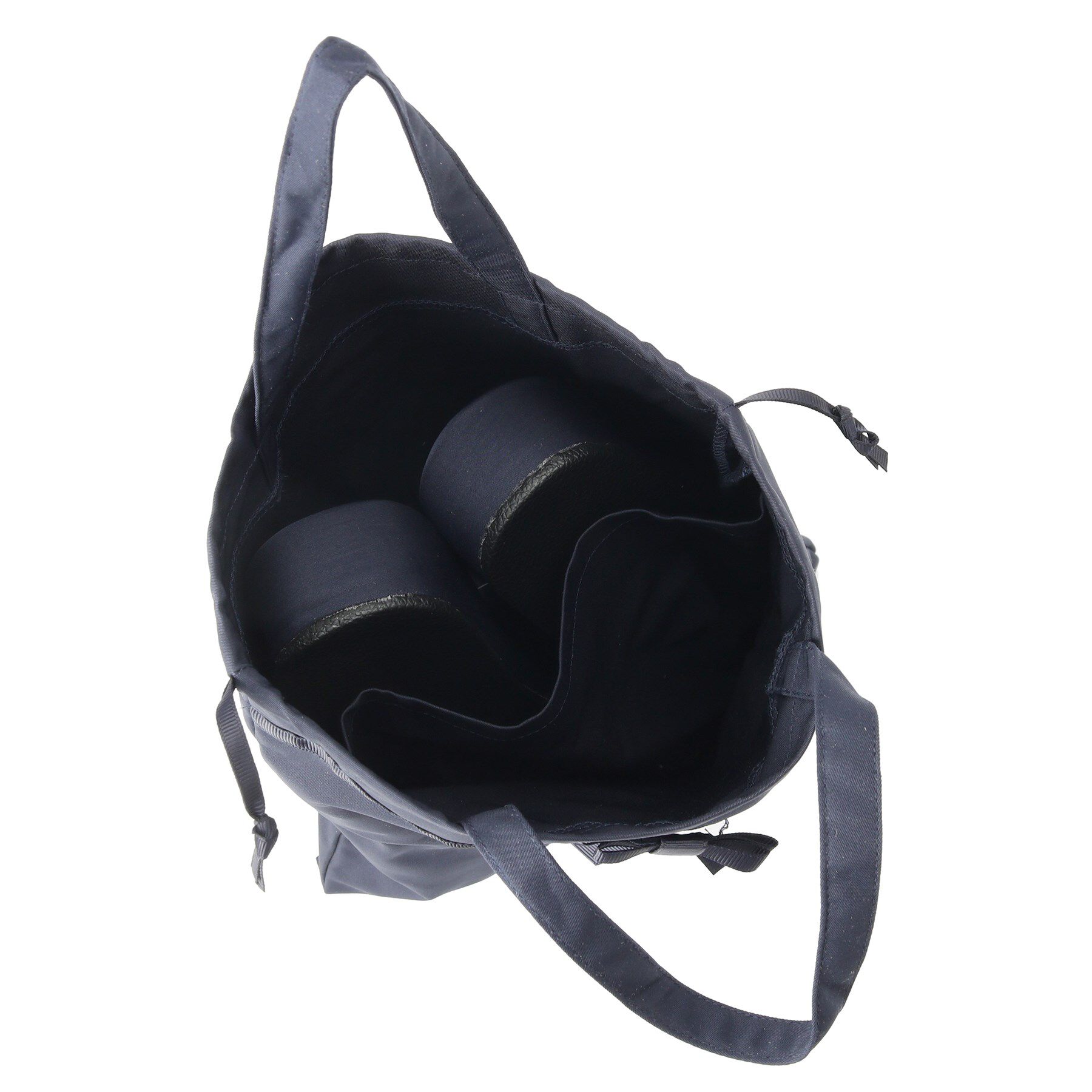 SHOO･LA･RUE「巾着トート付きヒールスリッパ」|ルームシューズ|