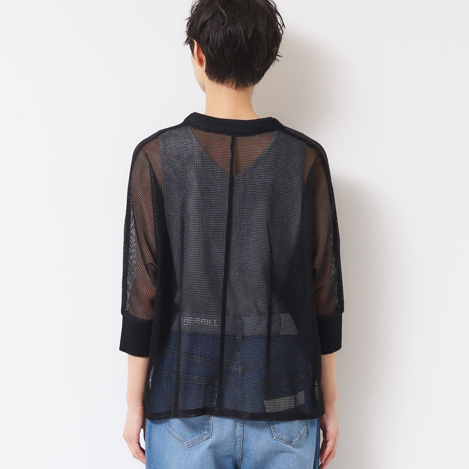 Dessin「【洗える】メッシュカーディガン」|カーディガン|