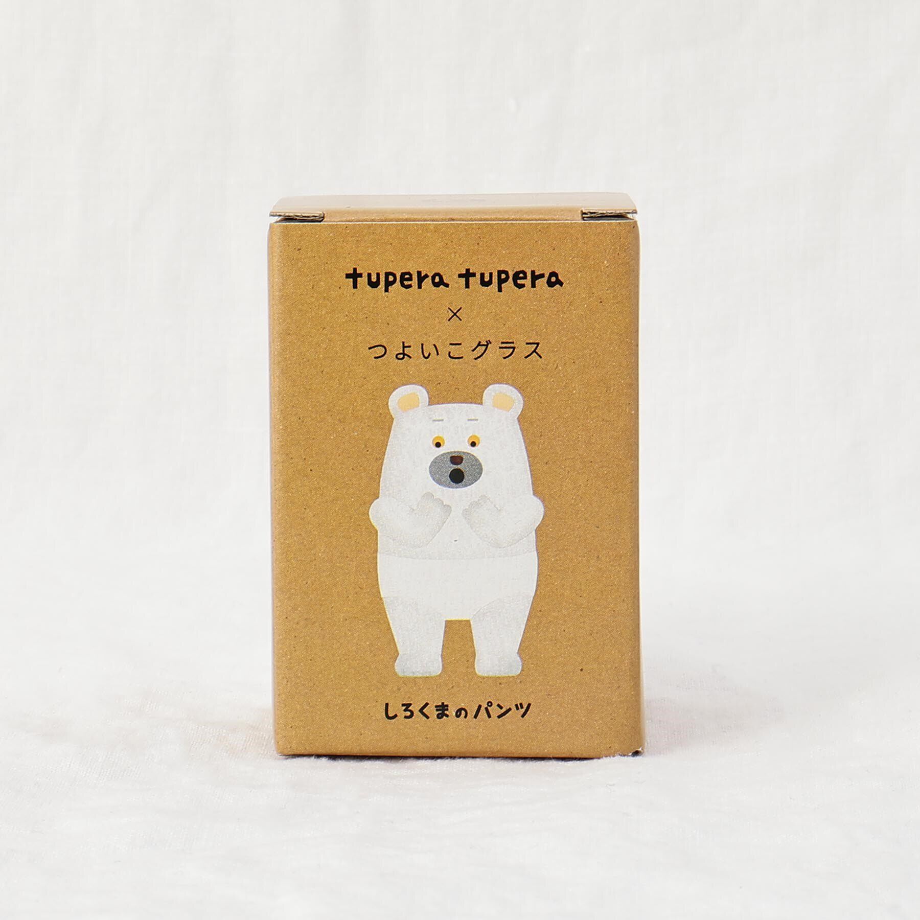 212 KITCHEN STORE「つよいこグラスMしろくまのパンツ」|グラス・マグカップ|