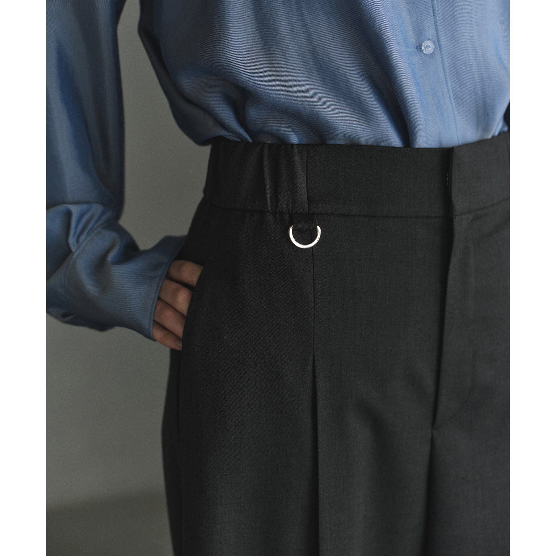 CODE A「pleated wide leg trousers」|その他|