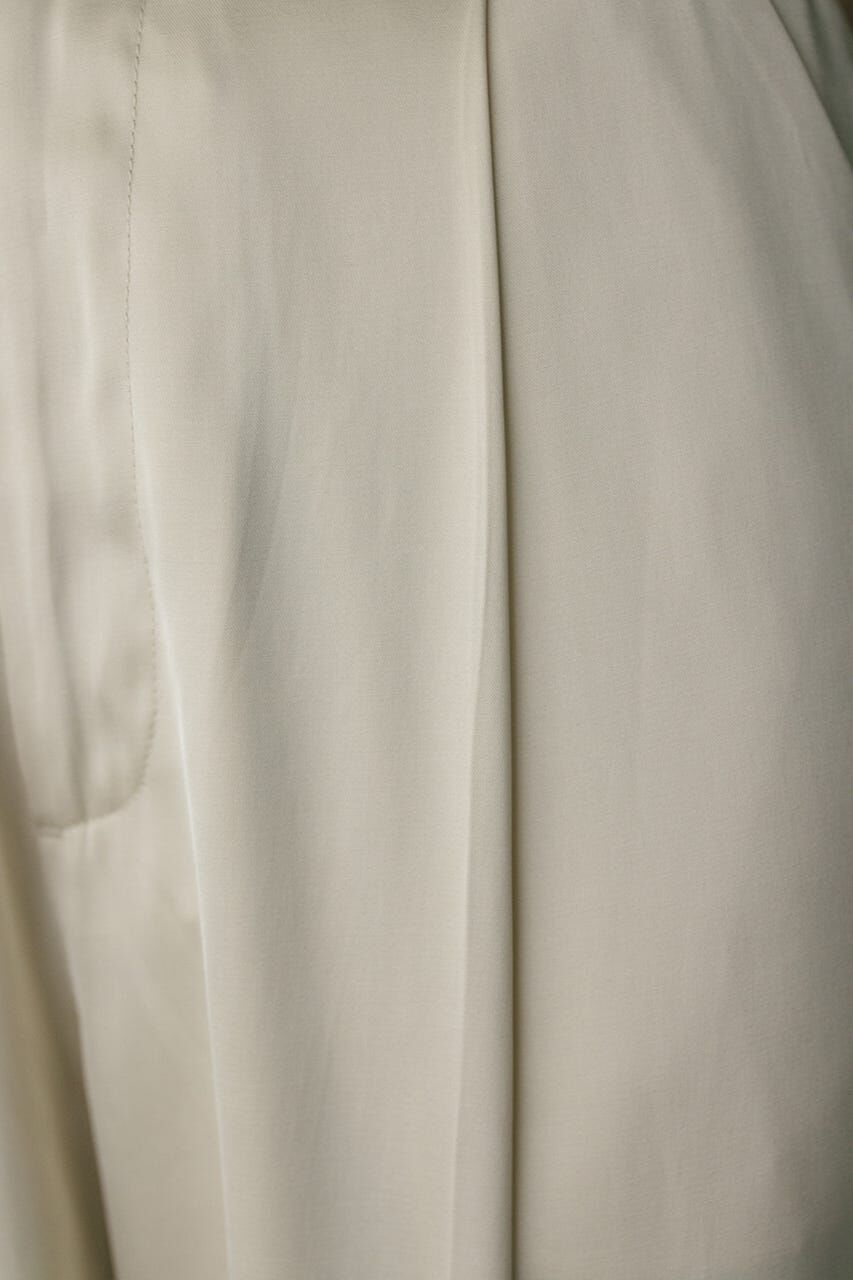 STYLEMIXER「サテンタックフォルムパンツ」|その他|