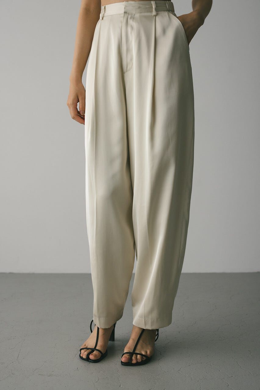 STYLEMIXER「サテンタックフォルムパンツ」|その他|