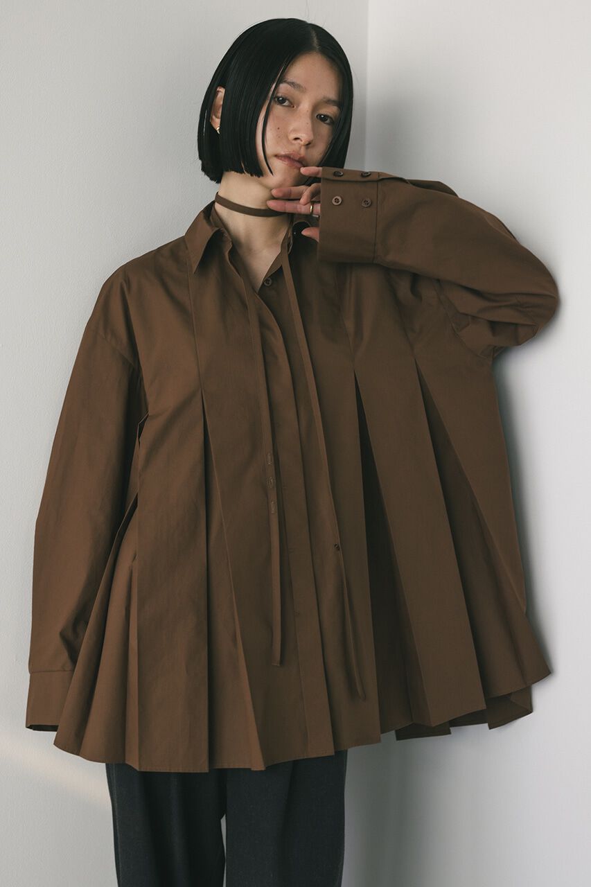 STYLEMIXER「ボックスタックシャツ」|シャツ・ブラウス|BRN