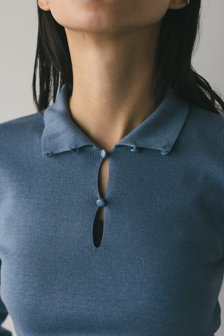 STYLEMIXER「2WAYネックニットトップ」|ニット・セーター|