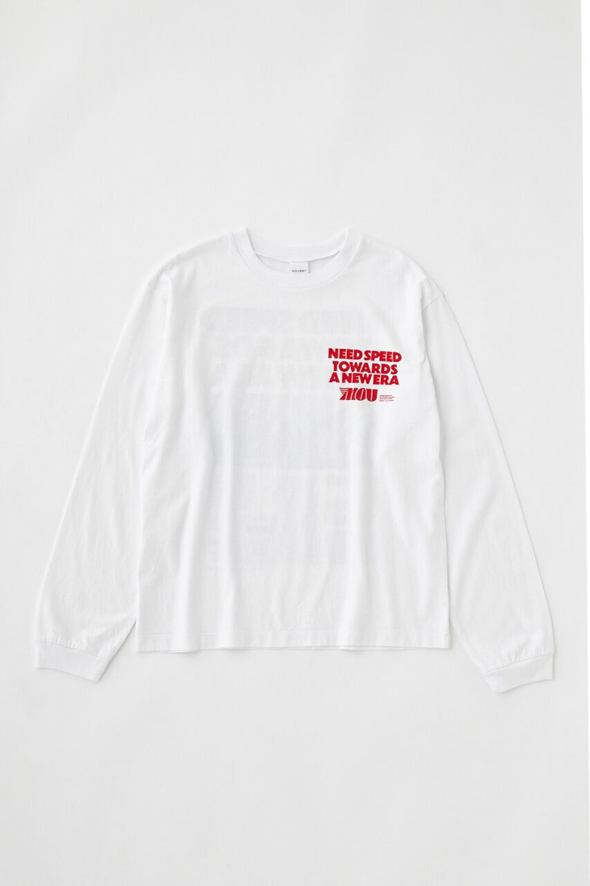 MOUSSY「ARTICLE LS Tシャツ」|Tシャツ・カットソー|O/WHT1