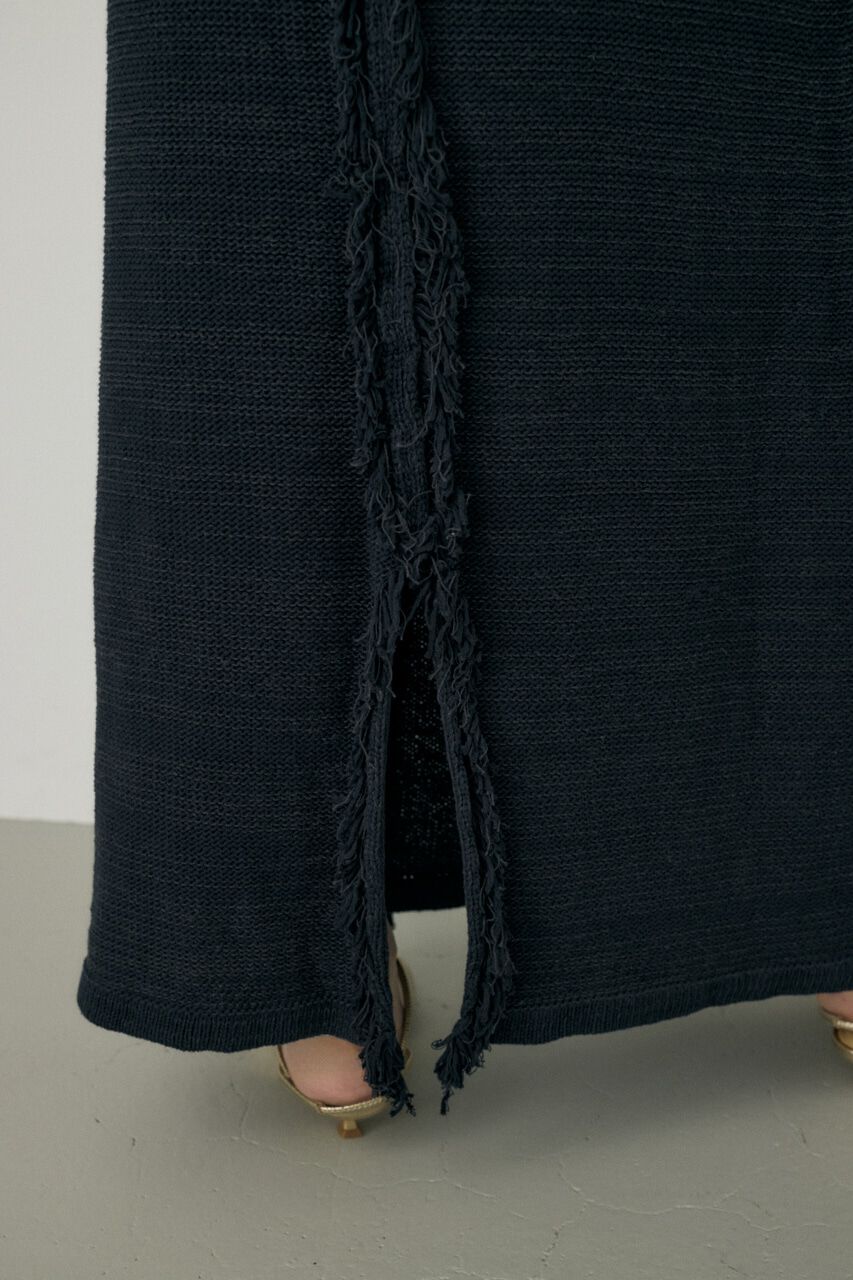 MOUSSY「ツイードニットスカート　オーガニックコットン使用」|スカート|