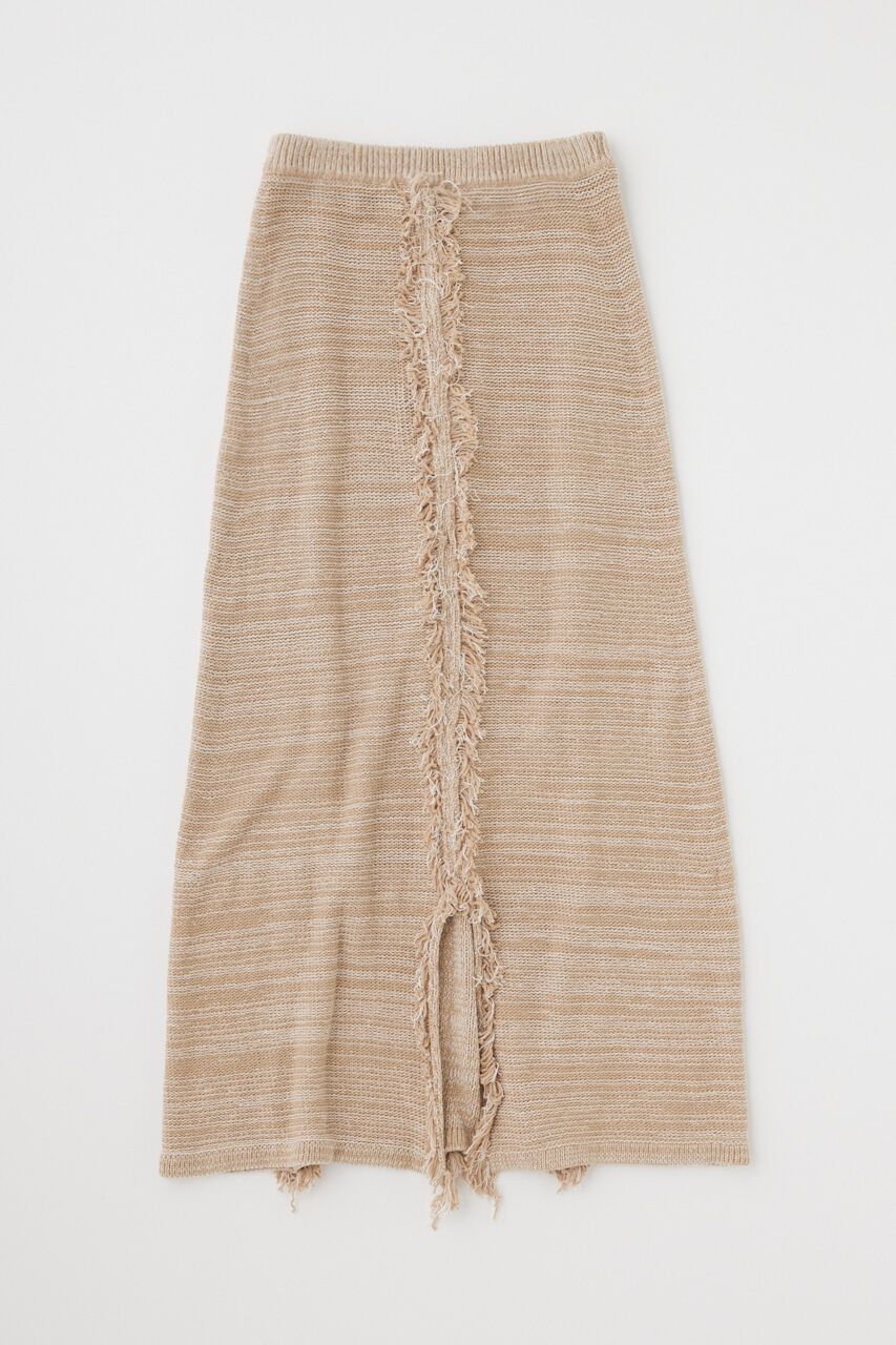 MOUSSY「ツイードニットスカート　オーガニックコットン使用」|スカート|