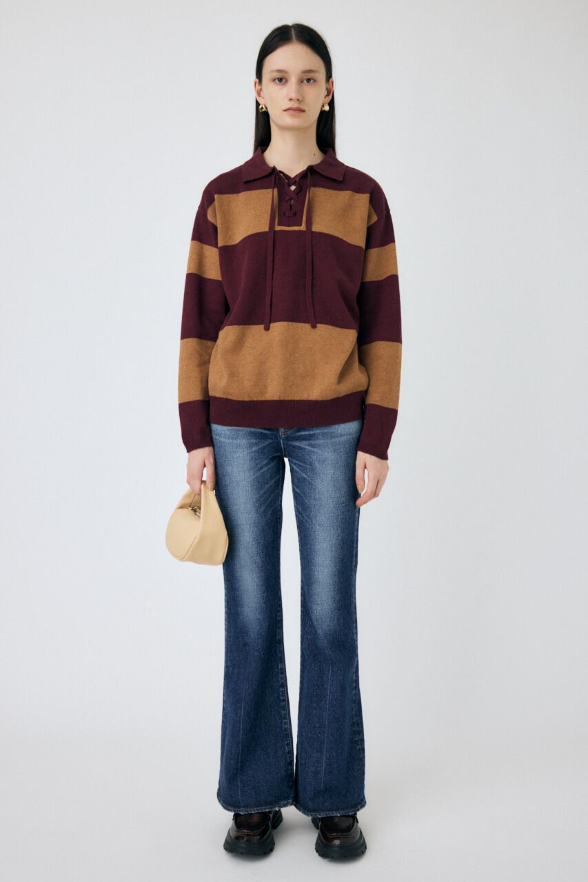 MOUSSY「RUGGER ニットトップス」|ニット・セーター|