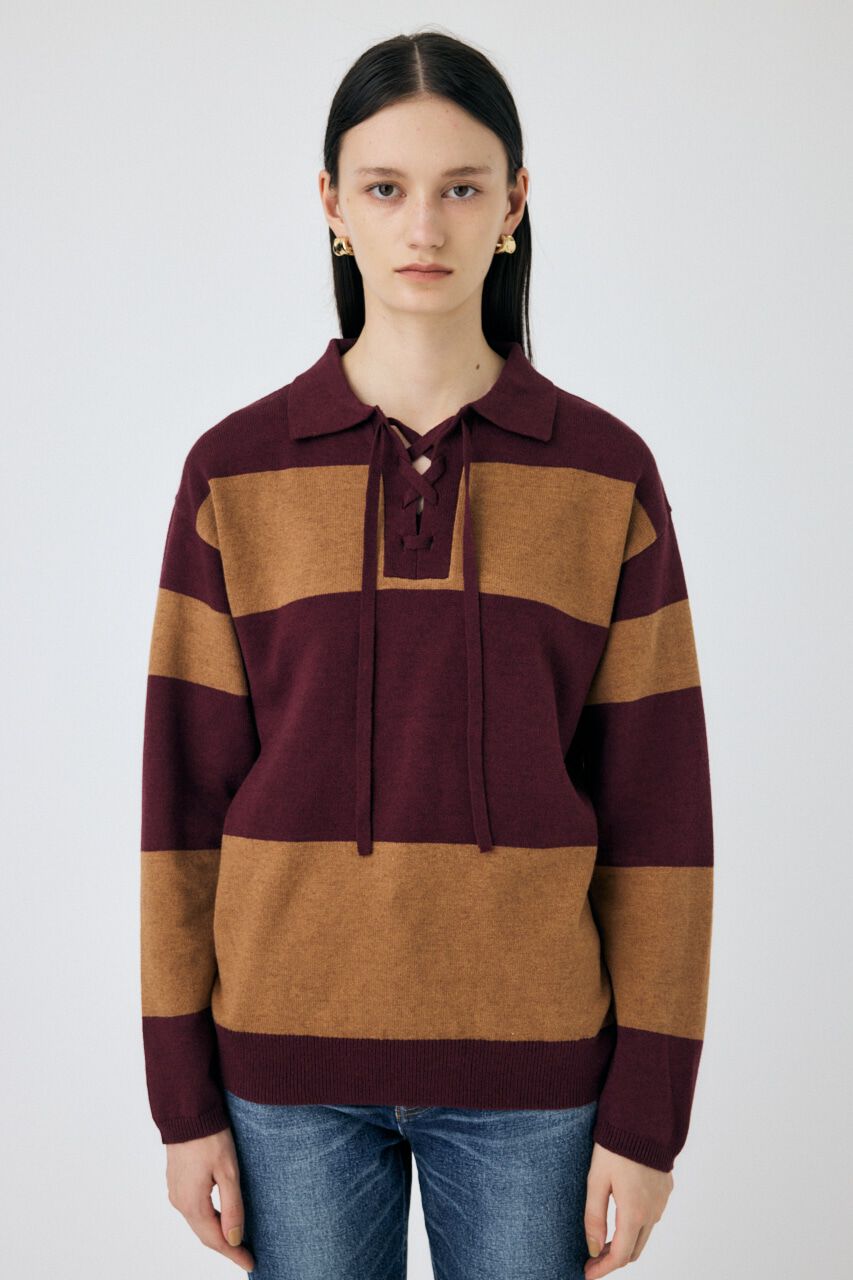 MOUSSY「RUGGER ニットトップス」|ニット・セーター|