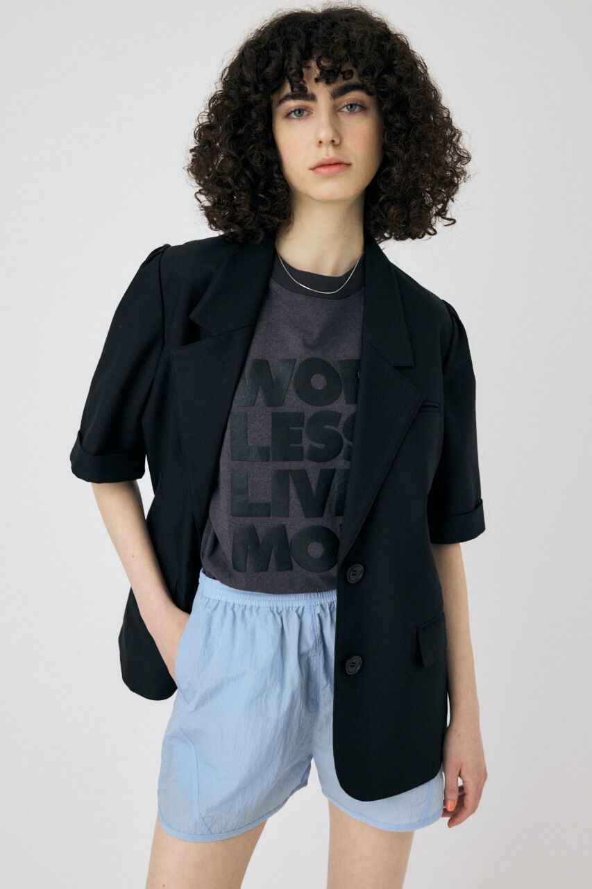MOUSSY「SHORT SLEEVE テーラードジャケット」|その他|