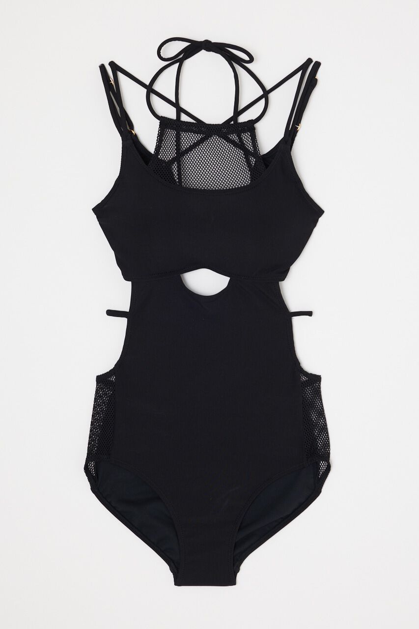 rienda「オープンクロスリボンSwim OP SET」|その他|BLK