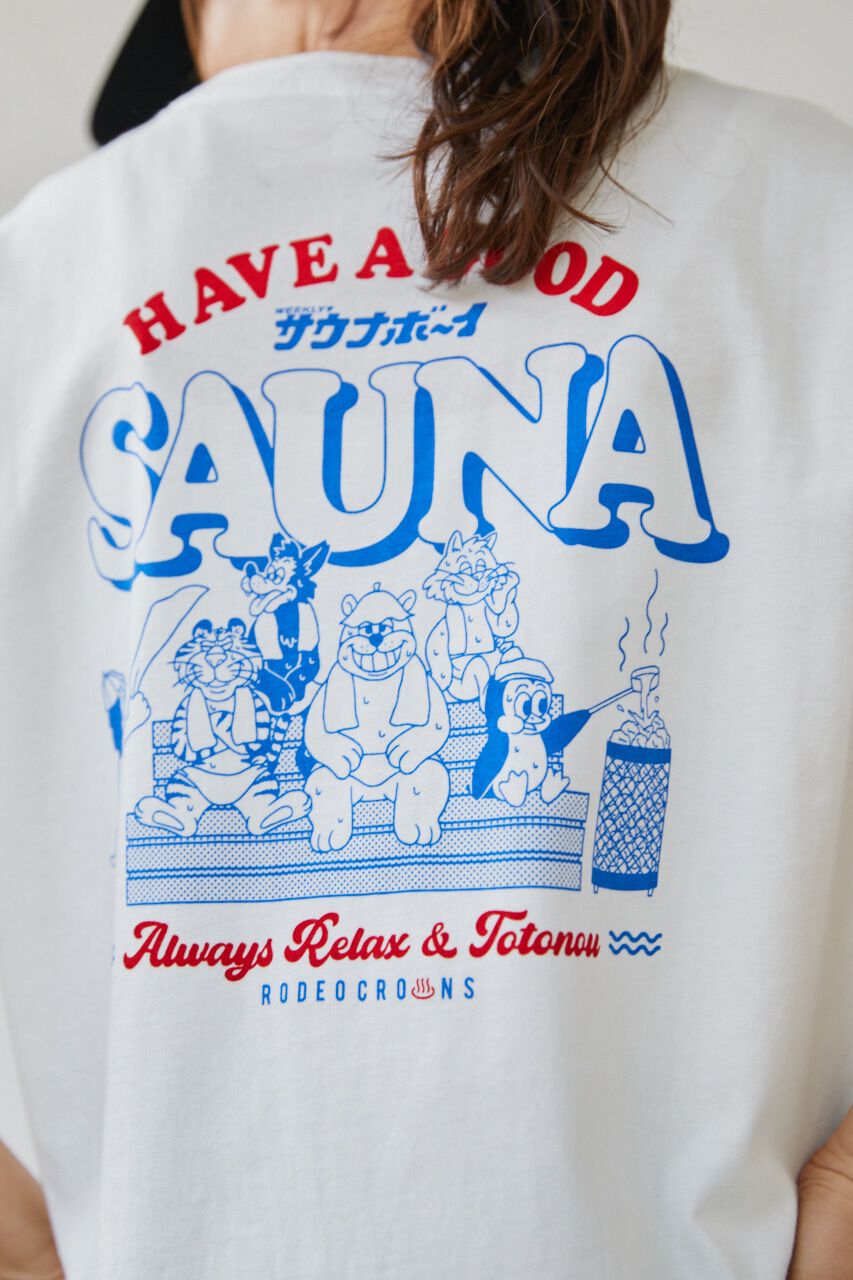 RODEO CROWNS「サウナボーイ HAVE A GOOD SAUNA Tシャツ」|Tシャツ・カットソー|