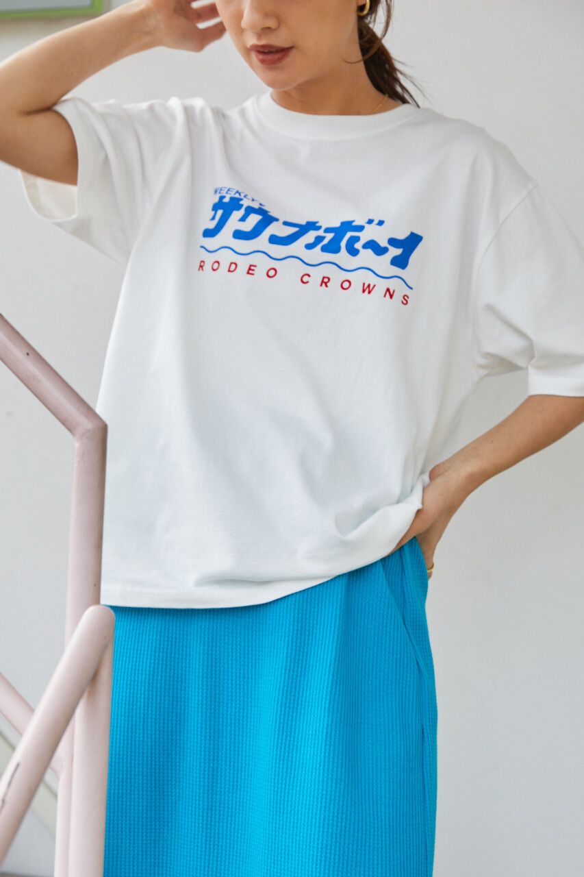 RODEO CROWNS「サウナボーイ HAVE A GOOD SAUNA Tシャツ」|Tシャツ・カットソー|