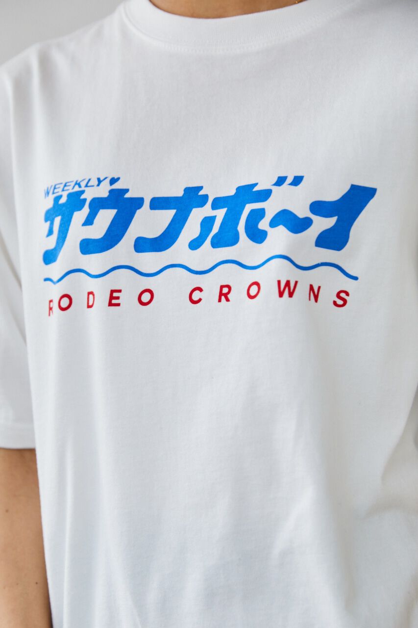 RODEO CROWNS「サウナボーイ HAVE A GOOD SAUNA Tシャツ」|Tシャツ・カットソー|