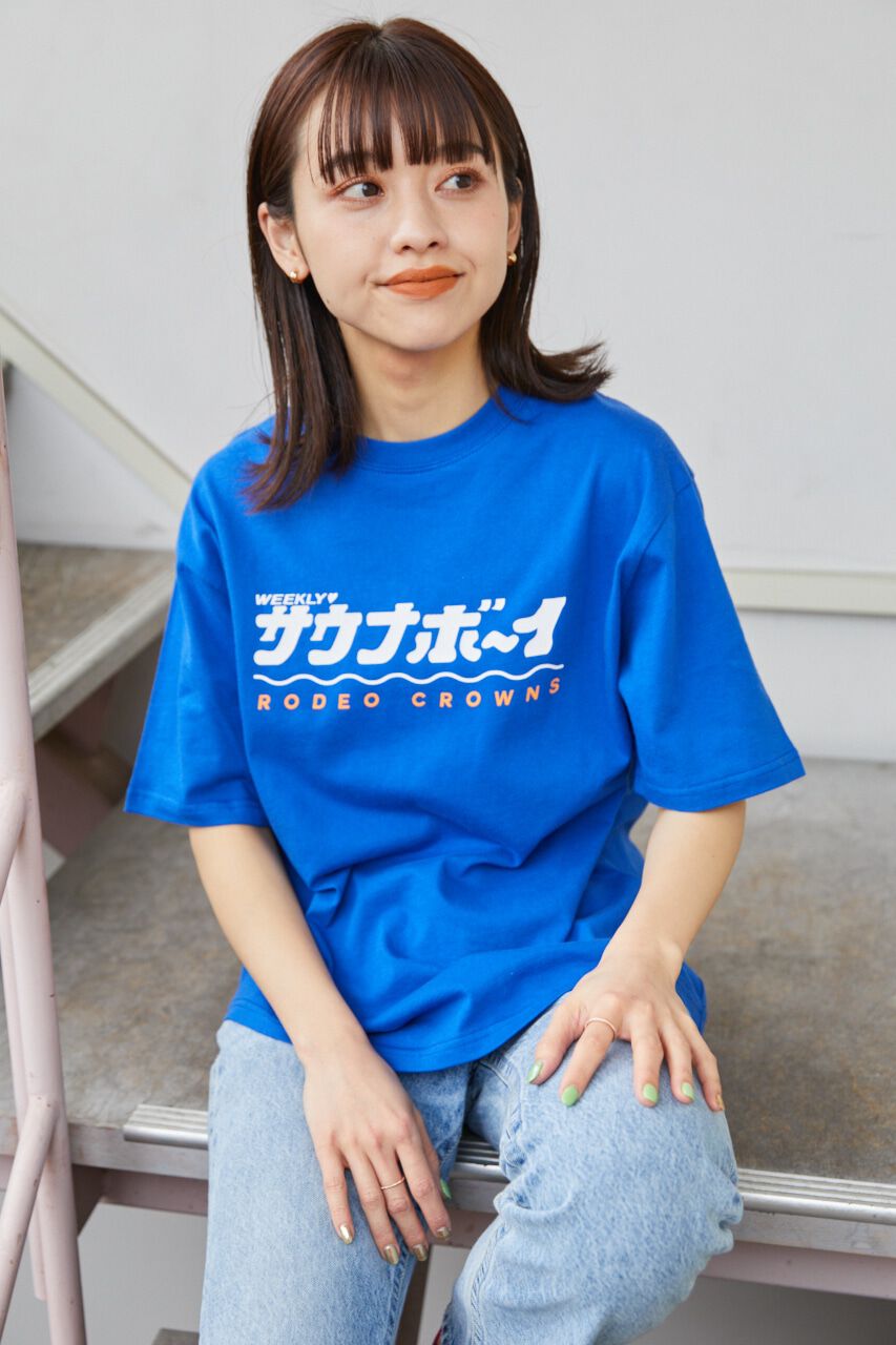 RODEO CROWNS「サウナボーイ HAVE A GOOD SAUNA Tシャツ」|Tシャツ・カットソー|