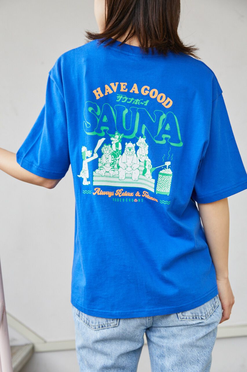 RODEO CROWNS「サウナボーイ HAVE A GOOD SAUNA Tシャツ」|Tシャツ・カットソー|