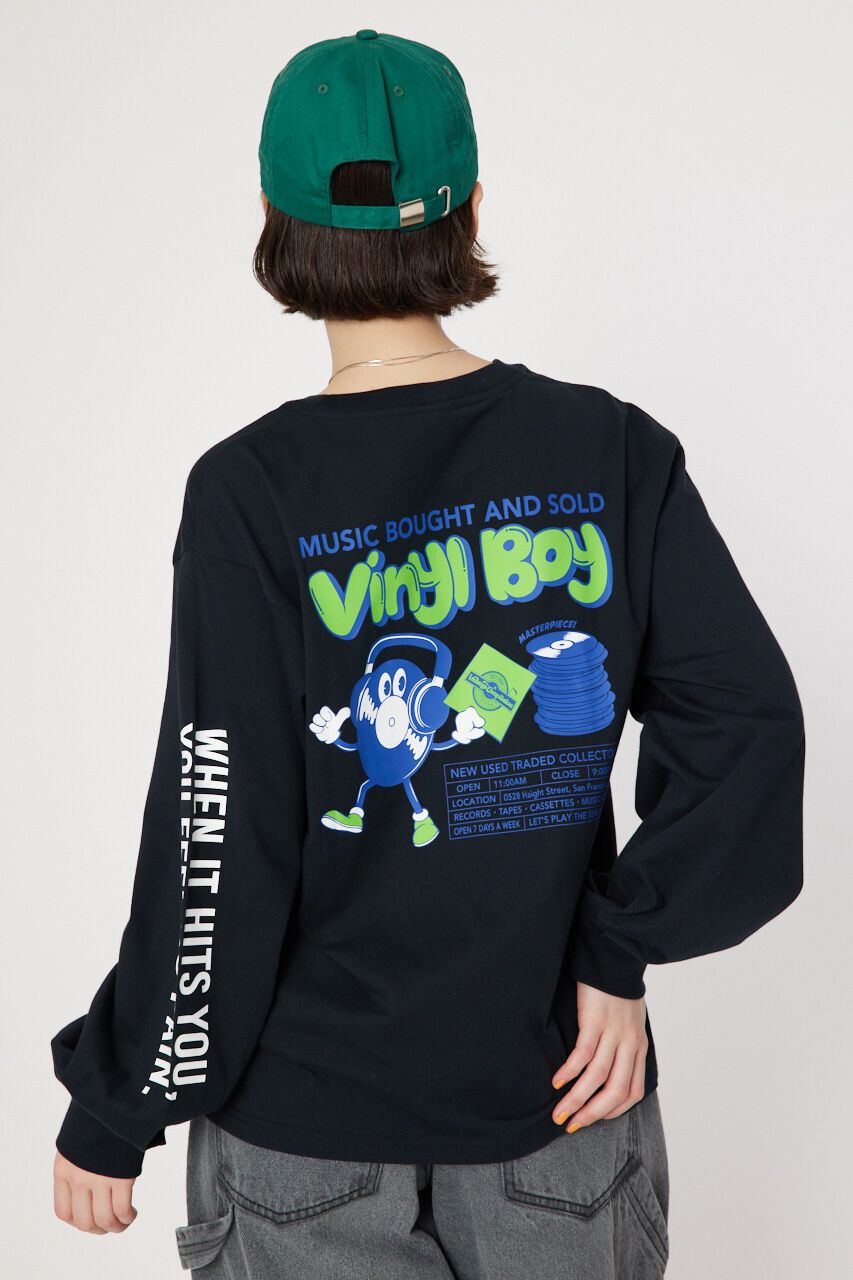 RODEO CROWNS「VBボリュームアーム L/S Tシャツ」|Tシャツ・カットソー|BLK