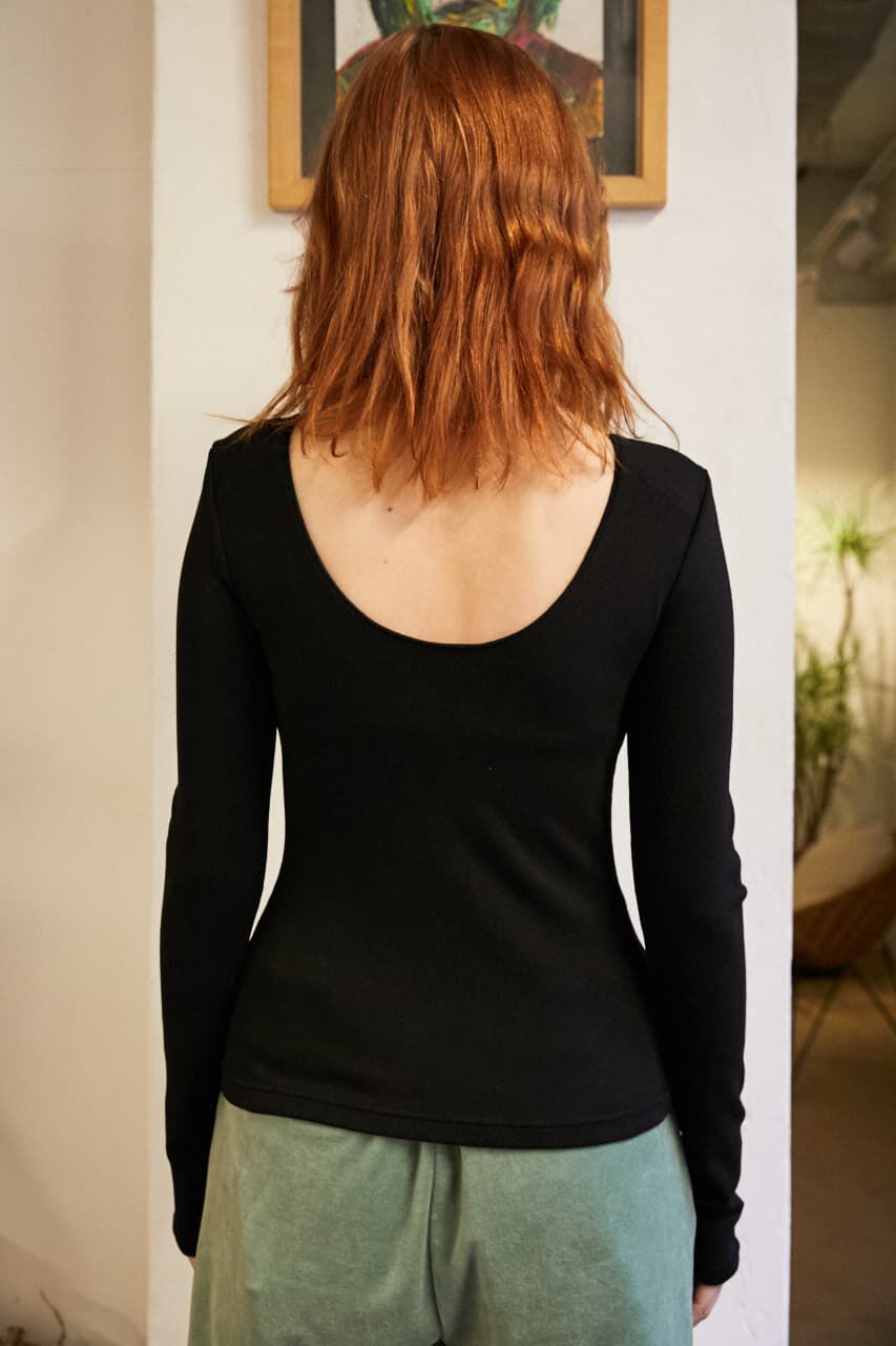 SLY「 BACK OPEN Tシャツ」|Tシャツ・カットソー|