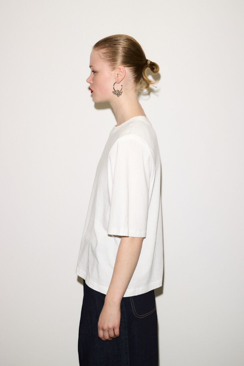 SLY「PADDED HALF SLEEVE Tシャツ」|Tシャツ・カットソー|