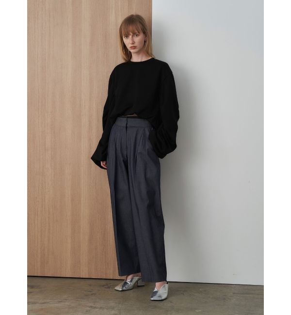 ELENDEEK「VOLUME TUCK SL CS」|Tシャツ・カットソー|