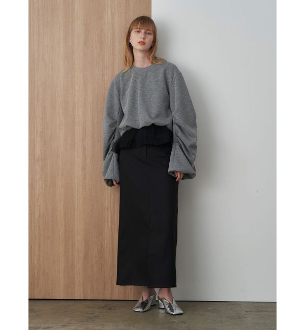 ELENDEEK「VOLUME TUCK SL CS」|Tシャツ・カットソー|