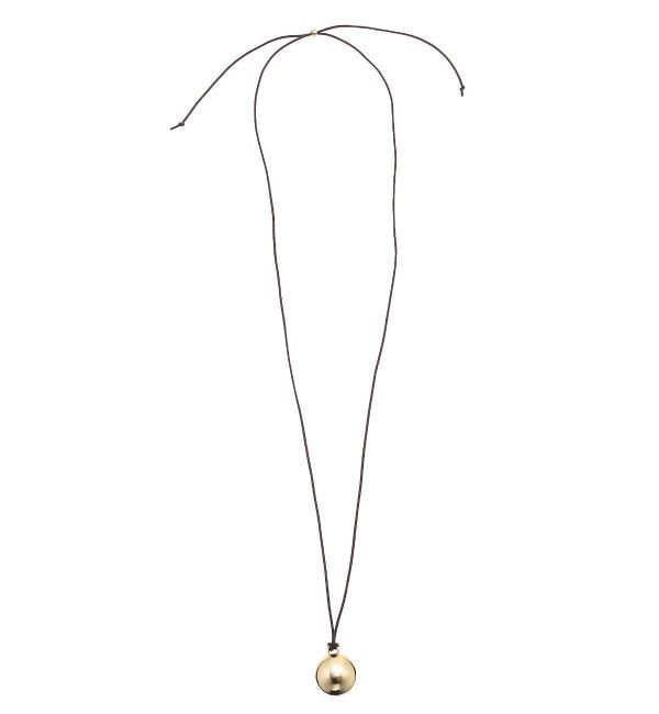 ELENDEEK「METAL TOP CORD NECKLACE」|ネックレス|