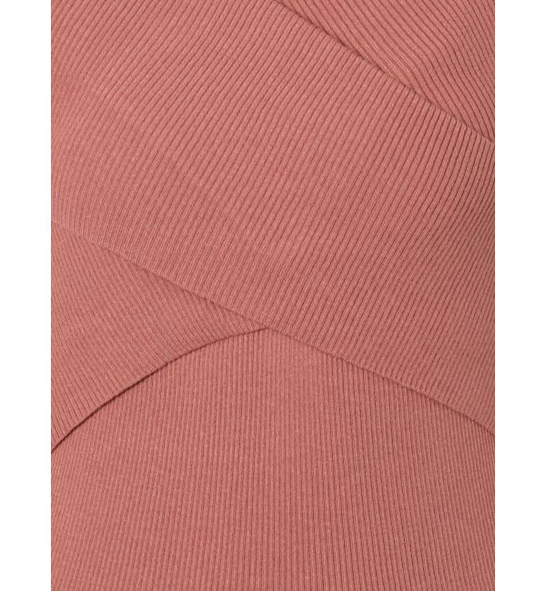 RESEXXY「フロントクロスニットワンピース」|ワンピース|