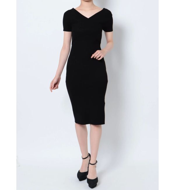 RESEXXY「フロントクロスニットワンピース」|ワンピース|