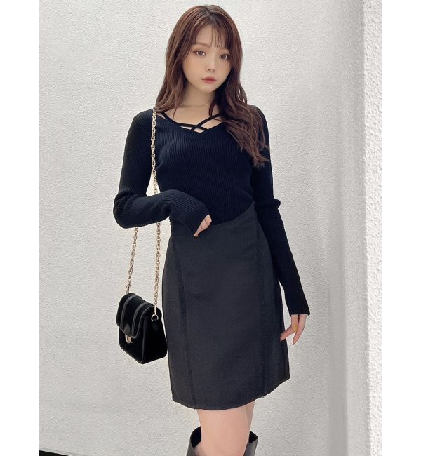 RESEXXY「2Wayハイウエストツイードスカート」|スカート|