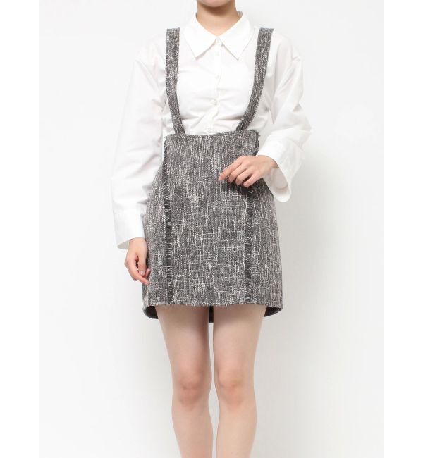 RESEXXY「2Wayハイウエストツイードスカート」|スカート|