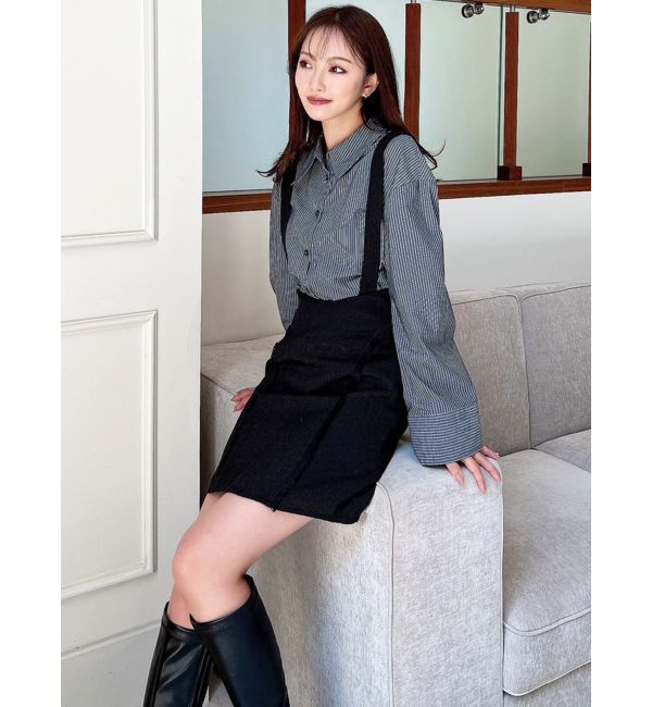 RESEXXY「2Wayハイウエストツイードスカート」|スカート|