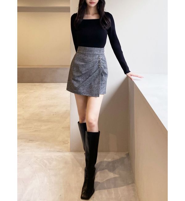 RESEXXY「シンプルデザインニットトップス」|ニット・セーター|