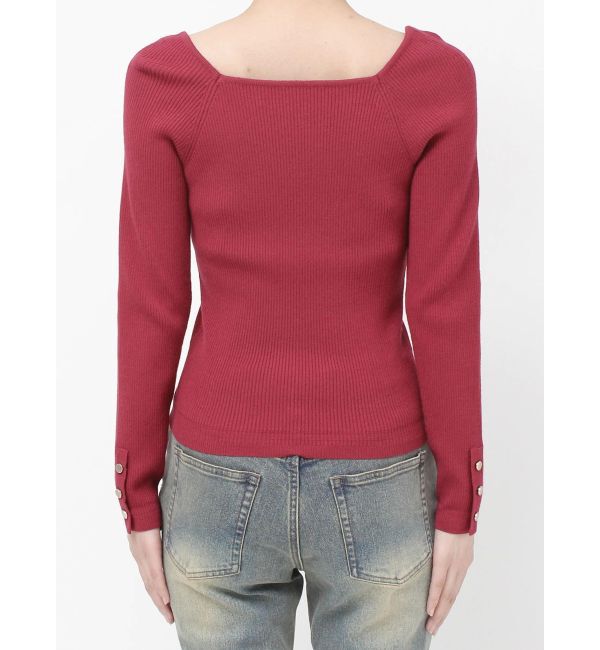 RESEXXY「シンプルデザインニットトップス」|ニット・セーター|