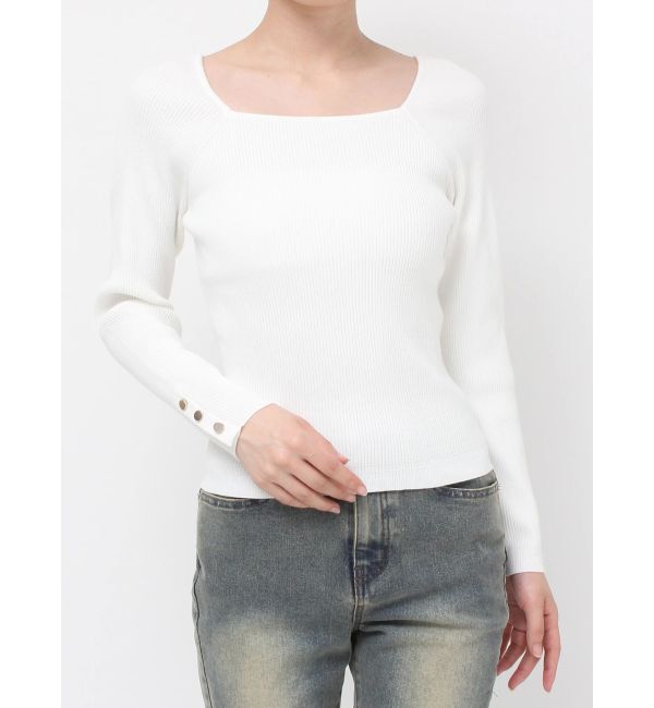 RESEXXY「シンプルデザインニットトップス」|ニット・セーター|