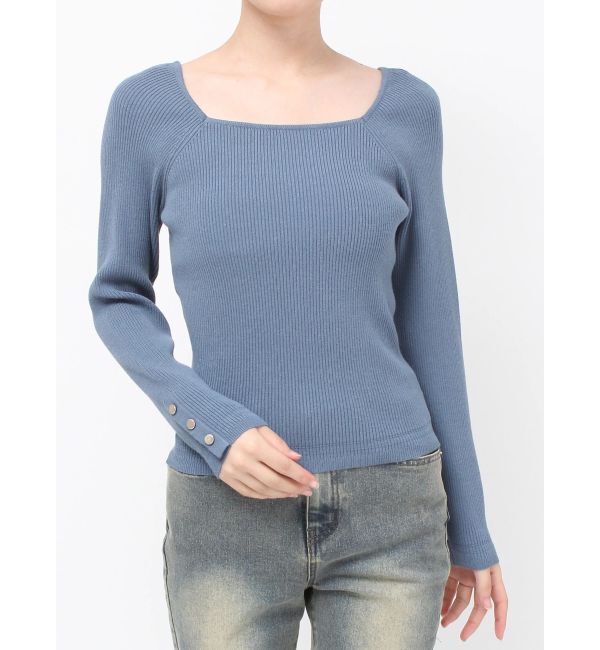 RESEXXY「シンプルデザインニットトップス」|ニット・セーター|