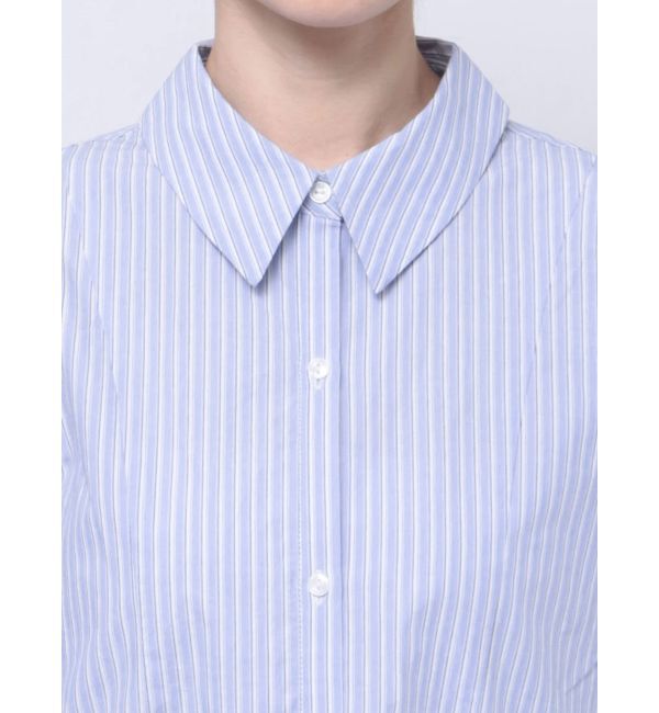 dazzlin「シャツイレフレアミニワンピース」|ワンピース|