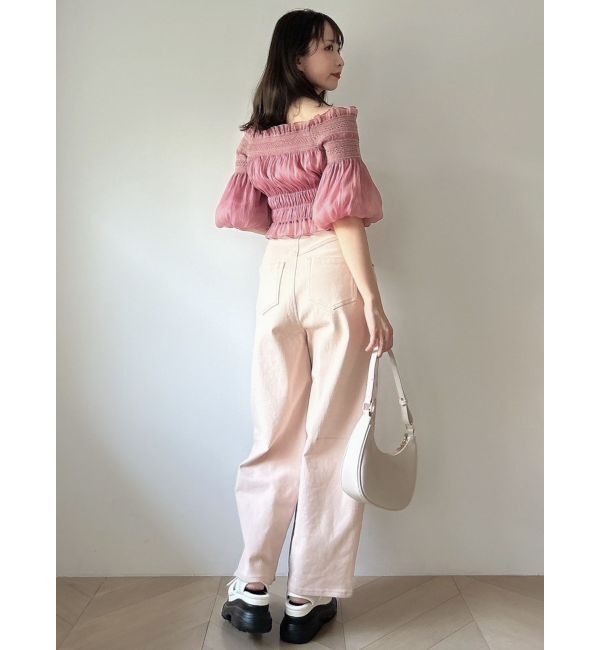 dazzlin「オフショルフェミニックトップス」|シャツ・ブラウス|