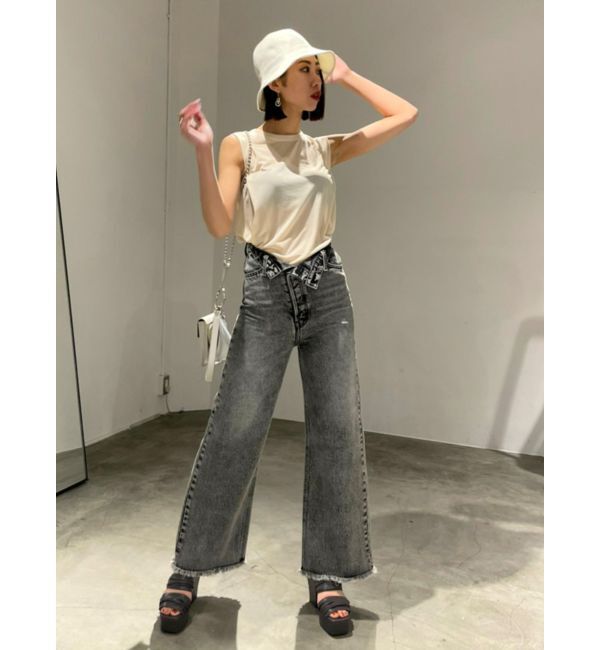 EMODA「ステッチショルダータンクトップ」|Tシャツ・カットソー|