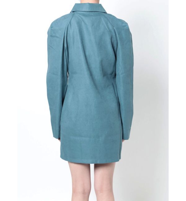 EMODA「ビッグカラーシャツワンピース」|ワンピース|