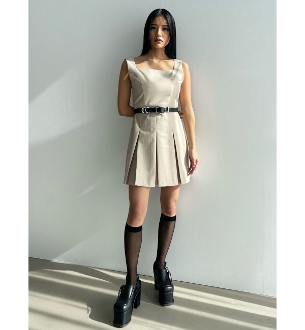 EMODA「プリーツマークミニワンピース」|ワンピース|