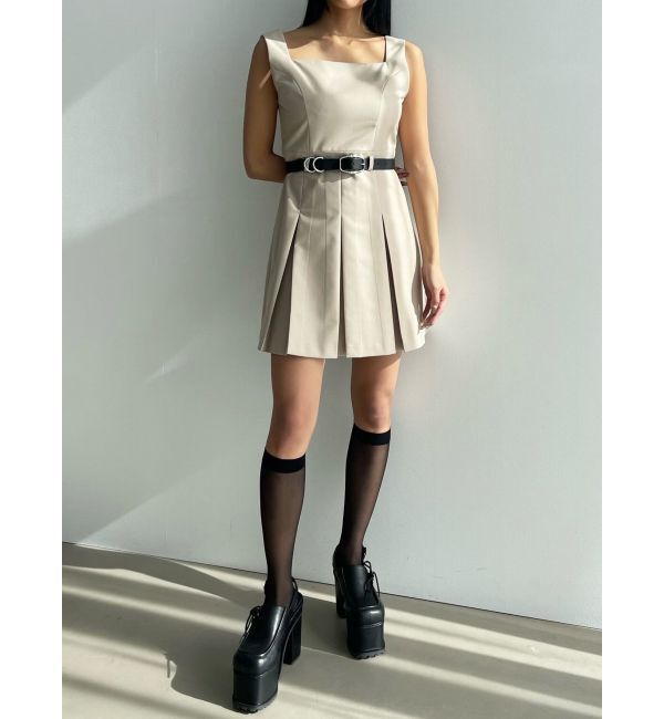 EMODA「プリーツマークミニワンピース」|ワンピース|