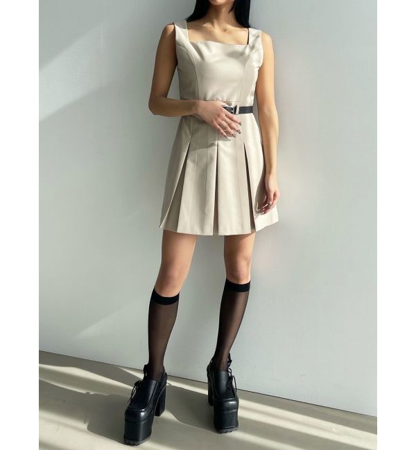 EMODA「プリーツマークミニワンピース」|ワンピース|