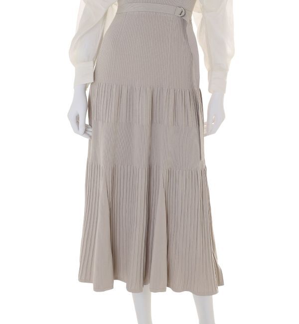 MERCURYDUO「異素材2WAYシャツドッキングハーフスリーブワンピース」|ワンピース|