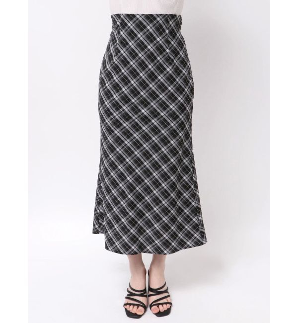 MERCURYDUO「バイアスナロースカート」|スカート|