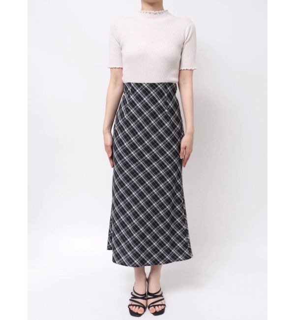 MERCURYDUO「バイアスナロースカート」|スカート|