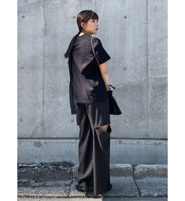 MURUA「ドッキングオーバーTシャツ」|Tシャツ・カットソー|