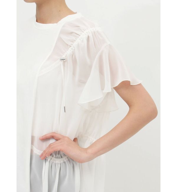 MURUA「ドッキングオーバーTシャツ」|Tシャツ・カットソー|