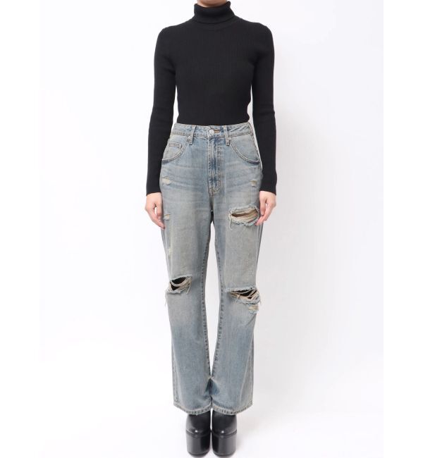 MURUA「グリンプスダメージデニム」|デニム|