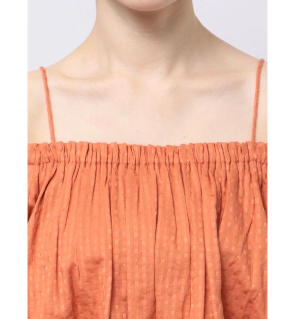 Ungrid「オフショルギャザーボリュームブラウス」|シャツ・ブラウス|