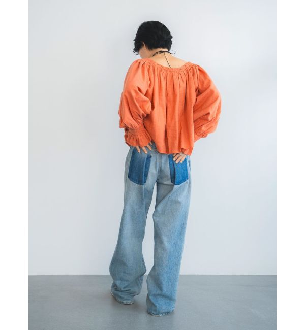 Ungrid「オフショルギャザーボリュームブラウス」|シャツ・ブラウス|